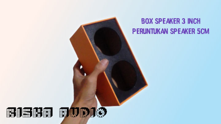 Box speaker 3 store inch