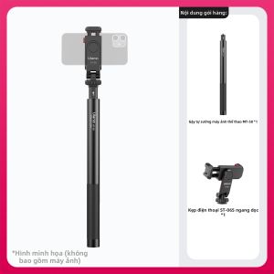 Ulanzi | Gậy Tự Sướng Telescopic Không Nhìn Thấy Được Cho Máy Quay Hành Động Và Máy Quay 360 Độ