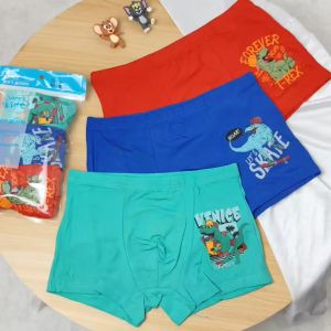 Boxer Anak Laki-laki Sorex isi 3pcs Size S-XL TM 752 703 704 705 706 Celana Dalam Anak Sorex