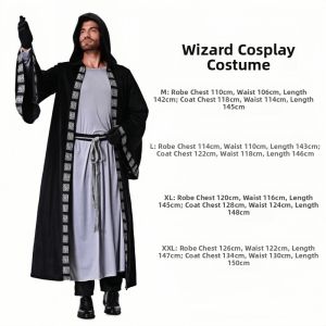 Witch Wizard Mage Costume