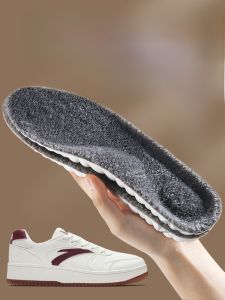 LINGMIAO | แผ่นรองในรองเท้าหนาสำหรับผู้ชาย พร้อมส่วนโค้งรองรับฝ่าเท้า สำหรับฤดูหนาว