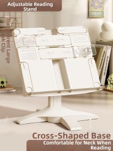 MINGZHUO | Adjustable Reading Bookshelf Book Holder Desk Reading Stand Book Supporter