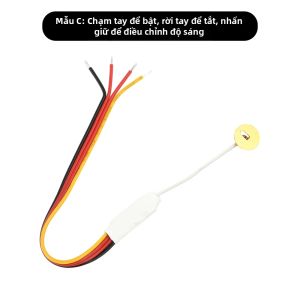 Gaqqee | Mô-đun Cảm Biến Mực Nước DC 3.7-24V Công Tắc Cảm Ứng Độ Xuyên Thấu 4mm Cảm Ứng Điện Dung Cho Dải Đèn LED - Chất Liệu Nhựa