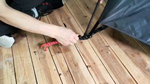 KAISER ยางยืดแบบมีตะขอสำหรับเกี่ยวเต็นท์หรือ ผ้าฟลายชีท แข็งแรง ทนทาน