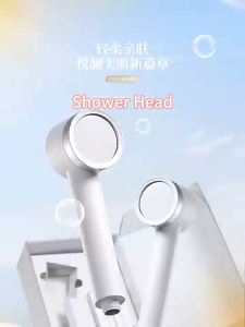 Ecoco Shower Head Pressurized with Melt-blown Filter Handheld Sprinkler Water Saving Skin-Friendly
