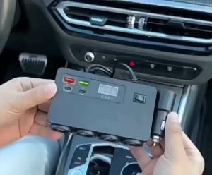 Bộ Chia Tẩu Sạc Ô Tô 8 Cổng D30 Công Suất 120W Sạc Nhanh Mọi Thiết Bị