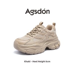 Agsdon | Thick Sole Increasing Dad Shoes