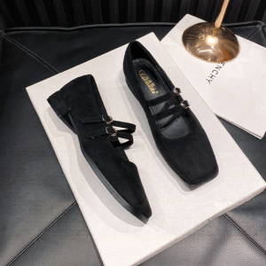 MIFEI | Comfortable Mary Jane Suede Flat Square Toe Shoes