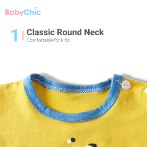 Kids Toddler Short Sleeve Clothing Set Baju Lengan Pendek Budak Lelaki Perempuan 3 Months - 6 Years