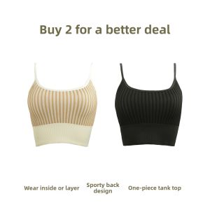 GAINREEL | Comfortable Wirefree Light Summer Breathable Yoga Bra