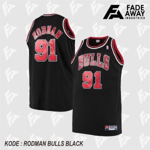 JERSEY BASKET NBA DENNIS RODMAN BULLS #91