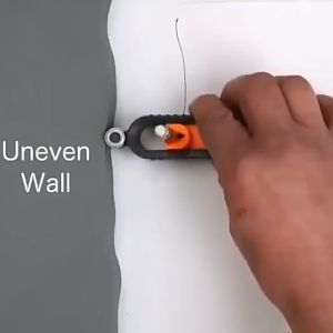 Profile Scribing Ruler Contour Gauge with Lock Adjustable Locking Precise Woodworking Measuring Gauge Profile Duplicator Measuring Gauge Profile Duplicator Measurement Tool