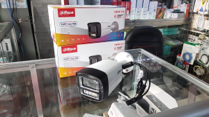 Camera Analog Dahua 2.0MP – DH-HAC-HFW1200TLMP-IL-T (Smart Dual Light / LED Sáng 40M / Có Mic & Loa / Đàm Thoại 2 Chiều)