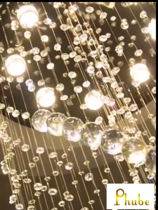【5 year warranty】Luxury Crystal Chandelier Design Hanging Lighting Large Modern Indoor Lamp For Living Room Staircase Lobby