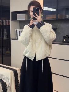 SHIMO | Short Loose Style Womens Cotton Padded Jacket