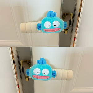 Cartoon Clownfish Cute Door Handle Protective Cover Ins Style 3D Doll Child Anti-Collision Protective Case Home Fabric Dust Cover