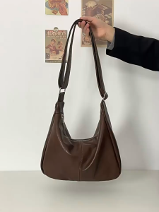 Ayuqi® Women Vintage Soft Leather Crossbody Bag | Large-Capacity Versatile Shoulder Tote Bag