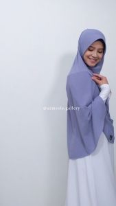 Azmeela Salwa Daily Khimar in 2 Style Cantik Elegant