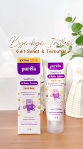 Purela Skincare Baby Face Cream + Boody Lotion: Krim Pelembab Alami untuk Kulit Bayi & Anak