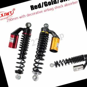 290MM Spring Rear Shock Absorber With Decorative Airbag Rear Damping For Citycoco Modified Accessories parts