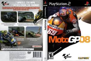 PS2 DVD Game MotoGP 08