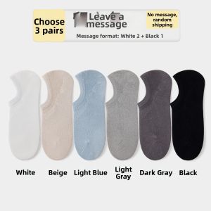 Antibacterial Deodorant Invisible Sweat-Absorbing Boat Socks