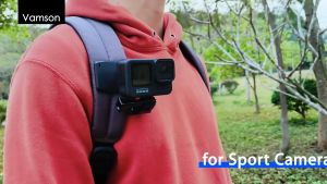 Gopro Hero Insta360 Backpack Clip Mount Bag Holder 360° Rotate