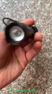 Senter Lengkap Rechargeable Zoom & Focusing LED