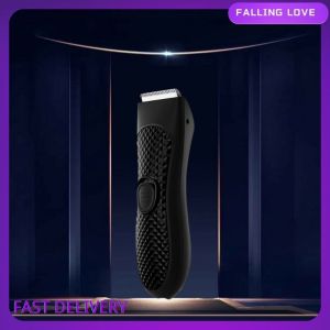 Hair Clipper Hair Trimmer Shaver Groomer Waterproof Wet & Dry 4500 RPM USB Charging 75 Minutes Cordless 4 Guard Sizes for Pubic Chest Leg Hair Grooming