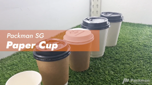 Kraft Paper Disposable Coffee Cups - White and Brown Kraft Paper Beverage Cups for Coffee Tea - 500/1000 Pack - F&B Supplies