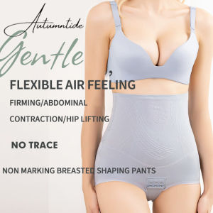 Autumntide Open Corset High Waist Womens Panties Seamless Body Shaping Underwear Strong Flat Belly Panties Postpartum Slimming Briefs