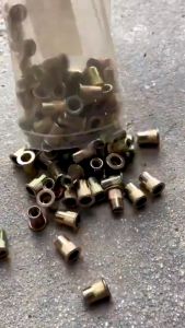 100pcs Tee Nut M8 / Mur Cakar M8 / Mur Tanam Kayu / T Nut / Mur Furniture