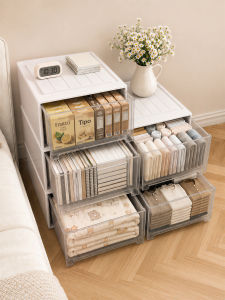 youqin | Transparent Plastic Drawers Storage Chest Organizer