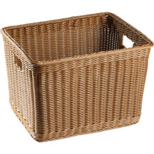 Nordic Style Dirty Clothes Basket Wicker Weaving Hotel Guest Room Towel Basket Laundry Hamper Clothing Exchange Rattan Basket
