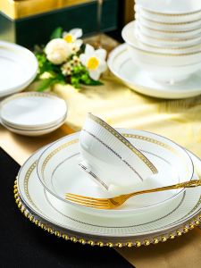 Luxury Nordic Style Ceramic Tableware Set