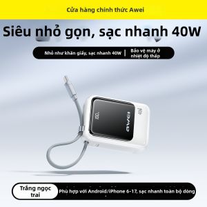 Awei | Pin Sạc Dự Phòng Sạc Nhanh Có Vỏ Kim Loại