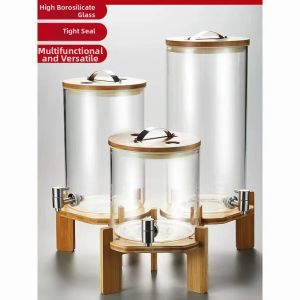 Large Cold Water Dispenser Glass Jug