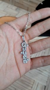 Kalung Nama - Zedd Jewelry: Warna Silver dan Emas Tahan Lama Anti Karat - Cantik Berkualitas Cocok Untuk Kado Hadiah - Mifta Necklace: Titanium 18K Gold Plated - COD Bayar Di Tempat