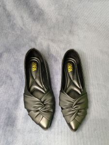 Flatshoes Wanita Sepatu kerja pesta kekinian empuk ZH03