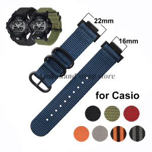 Nylon Watch Strap for DW-5600/5610/6900/9052 GW-M5610 GA2100 Canvas 16mm Band for GA-110/100/120 Bracelet Men Sport Wristband
