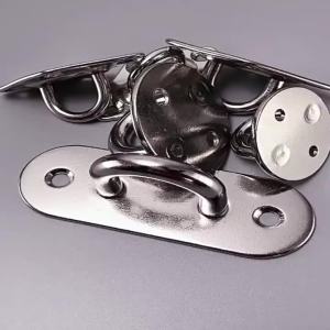 304 Stainless Steel Industrial Safety U Hooks Thickened Solid Heavy Duty Ceiling Wall Mounted Hanger High Load Bearing Fixing