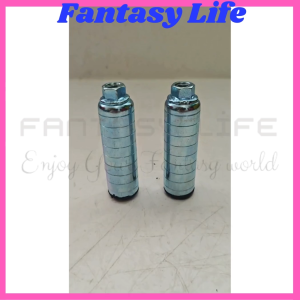 Fantasy 2 pcs jalu tanggung pijakan kaki model garis sepeda anak BMX harga sepasang