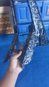 COVER LEGSHILD TENGAH SAMBUNGAN BODY YAMAHA JUPITER MX KING KARBON FORGED