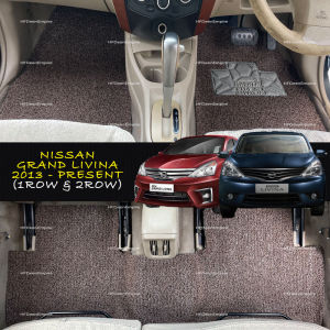 CARPET Nissan Grand Livina 2007-Present (1ROW & 2 ROW / 18mm)
