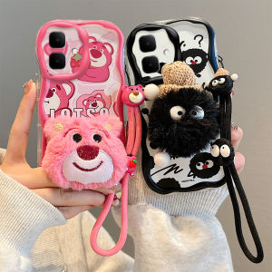 Phone Case Infinix Smart 10 Smart10 Classic Cute 3D Summer Macaron Cartoon Casing Shockproof Silicone Soft Back Cover with Doll Lanyard