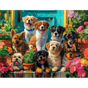 500 1000 1200 2000pcs Jigsaw Puzzle Natural Scenery Animal Farm Masterpiece Themes For Adults Family Sharing Vibrant Colors Gift