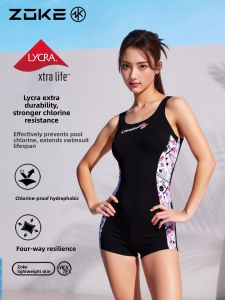 ZOKE | Conservative Slimming One-piece Swimming Suit for Training and Leisure Swimming