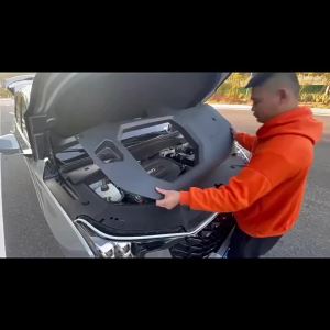 Engine Bonnet Hood Cover Bonnet Trims For GAC Trumpchi GS8 2022 2023 2024 Hood Engine Trim Cover Protector Dry