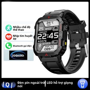 Đồng Hồ Thông Minh Bluetooth G.L Wear 2025 Dành Cho Nam Nữ Đa Chức Năng Đèn LED Thể Thao Theo Dõi Sức Khỏe Theo Dõi Giấc Ngủ Nhắc Nhở Tin Nhắn Và Cuộc Gọi