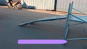 CAREER บันไดขึ้นรถมอเตอร์ไซค์ บันไดอลูมิเนียม บันไดขึ้นรถ พับได้ รับน้ำหนักได้450kg เหล็กหนาพิเศษ ช้กับรถมอเตอร์ไซค์ทุกชนิด รถสามล้อ รถATV บันไดยกรถมอเตอร์ไซค์